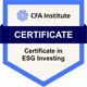 CFA-ESG代考