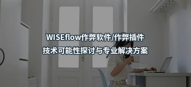 WISEflow作弊软件/作弊插件：技术可能性探讨与专业解决方案