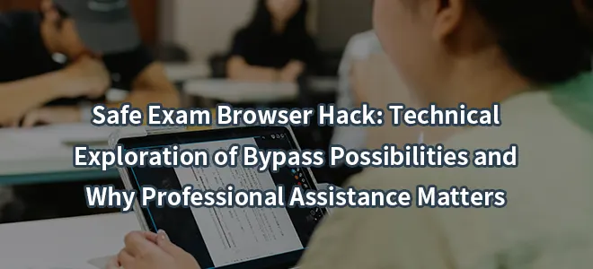 Safe Exam Browser Hack: Technical Exploration of Bypass Possibilities and Why Professional Assistance Matters
