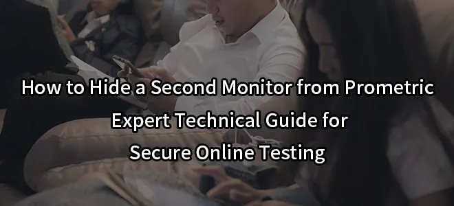 How to Hide a Second Monitor from Prometric: Expert Technical Guide for Secure Online Testing